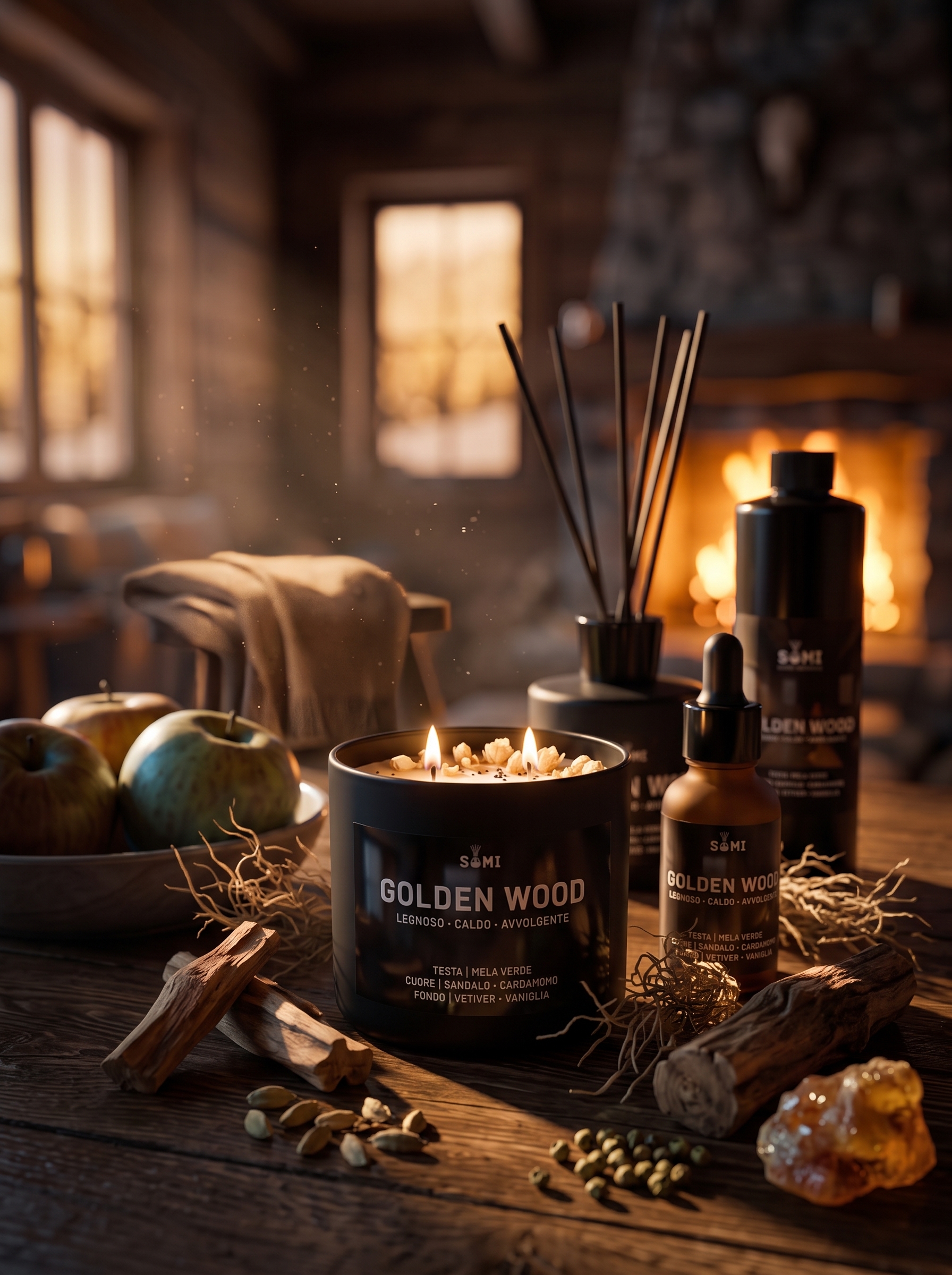 Linea Golden Wood